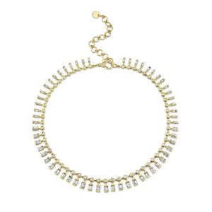 Dot Dash diamond Necklace